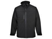 Portwest UTK50 5XL 3 Layer Softshell Jacket Black Regular