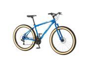 Mongoose R5904 27.5 in. Mens Rader Fat Tire Bicycle Blue