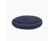 Carolina Pet Company 1300 Classic Cotton Canvas Round A Bout Pet Bed Blue 27 in.