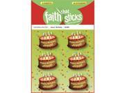 Tyndale House Publishers 103656 Sticker Jesus Birthday 6 Sheets Faith That Sticks