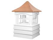 Good Directions 2118GV 18 x 25 in. Guilford Cupola with Roof