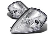 Spec D Tuning LHP ELP00 ABM Halo Projector Headlight for 00 to 05 Mitsubishi Eclipse Chrome 13 x 17 x 19 in.