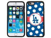 Coveroo 875 6720 BK FBC LA Dodgers Polka Dots Design on iPhone 6 6s Guardian Case