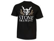 Tees Stone Brewing Mens Arrogant Bastard 4.0 T Shirt Black 3XL