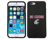 Coveroo 875 1043 BK HC Washington State Cougs Design on iPhone 6 6s Guardian Case