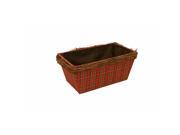 Wald Imports 5424 D4 SP3 4 in. Double Wood Planter Set of 3