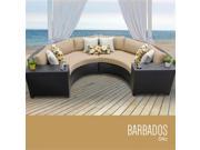 TKC Barbados 4 Piece Outdoor Wicker Patio Furniture Set