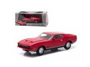 Greenlight 86304 1971 Ford Mustang Mach 1 Red Greenlight Exclusive 1 43 Diecast Model Car