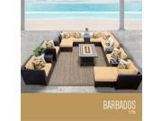 TKC Barbados 17 Piece Outdoor Wicker Patio Furniture Set