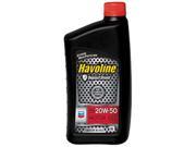 Havoline TXP425PL Motor Oil 20W50 Quart Pack Of 12