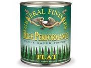 GFHF.1 General Finishes Water Based High Performance Polyurethane Top Coat Flat Gallon