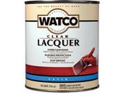 WATCO 63241 1 Quart Satin Clear Lacquer Wood Finish