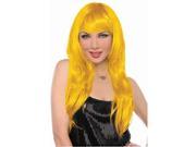 Amscan 397285.09 Glamourous Wig Yellow Sunshine Pack of 3