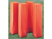First Team FT6000GLM Foam Vinyl Weighted Football Goal Line End Markers Orange
