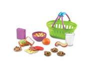 Learning Resources LRNLER9731 New Sprouts Play Lunch Basket 19 Per Set