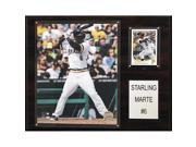 MLB 12 x15 Starling Marte Pittsburgh Pirates Player Plaque
