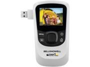 Bell Howell T10HD W 5.0 Megapixel 1080p Take1HD Digital Video Camcorder with Flip out USB White
