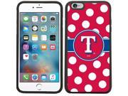 Coveroo 876 6734 BK FBC Texas Rangers Polka Dots Design on iPhone 6 Plus 6s Plus Guardian Case