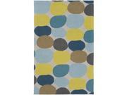 Artistic Weavers AWIP2209 810 Impression Allie Rectangle Hand Tufted Area Rug Blue Multi 8 x 10 ft.