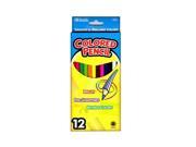 Bazic 12 Intense Color Pencil Case of 24