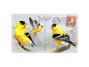 American Expedition AMECBRD243 Goldfinch Postcard Cutting Board