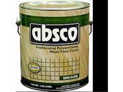 Absolute Coatings 89521 1 Gallon Semi Gloss Absco Polyurethane Wood Floor Stain Stain