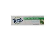 Toms Of Maine 0778126 Spearmint Ice Wicked Fresh Toothpaste 4.7 oz Case of 6