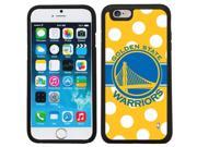 Coveroo 875 8470 BK FBC Golden State Warriors Polka Dots Design on iPhone 6 6s Guardian Case