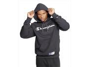 Champion GF53 Gym Issue Mens Graphic Hood Size Extra Large Granite Heather