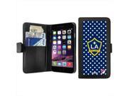 Coveroo Los Angeles Galaxy Polka Dots Design on iPhone 6 Wallet Case