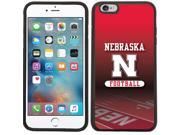 Coveroo 876 6607 BK FBC Nebraska Football Field Design on iPhone 6 Plus 6s Plus Guardian Case