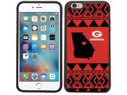 Coveroo 876 9648 BK FBC Georgia State Love Design on iPhone 6 Plus 6s Plus Guardian Case