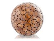 Modern Day Accents 5055 Pentagono Etched Bone Sphere