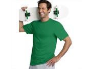 Hanes 4820 Cool Dri Tagless Men T Shirt Size Extra Small Kelly Green