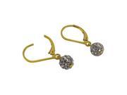 Dlux Jewels GF GD Asst Gold Filled Lever Back Earrings