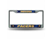 Rico Industries RIC FC87010 Indiana Pacers NBA Chrome License Plate Frame
