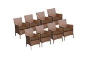 TKC Laguna Dining Chairs with Arms 8 Piece
