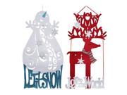 Dyno Seasonal Solutions 3003031CC 26 x 50 in. Holiday Icon Wall Hanging Decor
