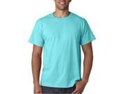 FOL 3930 Adult Heavy Cotton T Shirt Scuba Blue Medium