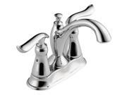 Delta Faucet 034449680783 Linden Two Handle Centerset Lavatory Faucet Polished Chrome