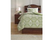 Ashley Q766001T Signature Design Accessory Ina Twin Comforter Set Green