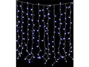 Queens of Christmas WL CUR1504M LED WTW 150 LED 4 Multi Curtain Light Twinkle