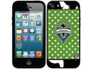 Coveroo Seattle Sounders FC Polka Dots Design on iPhone 5S and 5 New Guardian Case