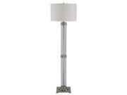 Ashley L430171 Signature Design Accessory Talar Glass Floor Lamp Clear Bronze