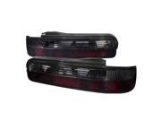 Spec D Tuning LT S13892RG TM Tail Lights for 89 to 94 Nissan 240SX Red Smoke 10 x 12 x 36 in.