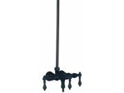 World Imports 403789 Tub Filler with Metal Lever Handles Oil Rubbed Bronze