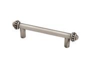 Liberty Hardware PBF801Y BSP CP Brushed Satin Pewter Beaded Pull