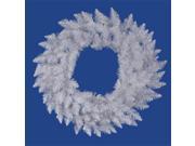 NorthLight 48 in. Sparkle White Spruce Artificial Christmas Wreath Unlit