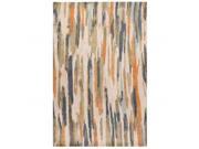 Jaipur RUG127431 2 x 3 ft. Contemporary Abstract Pattern Wool Area Rug Ivory Multi