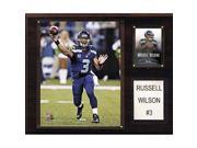 CandICollectables 1215RWILSON NFL 12 x 15 in. Russell Wilson Seattle Seahawks Player Plaque